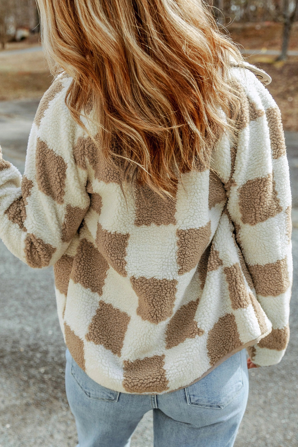 Button Sherpa Jacket